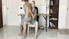 Look at my sexy strong legs-6 MOV