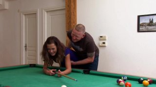 Kelly Sun Nailed On The Pooltable