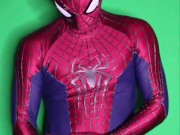 spiderman piss and cum (TASM2 suit)
