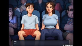 Summertime saga Jenny gets her pussy fingered by her stepbrother