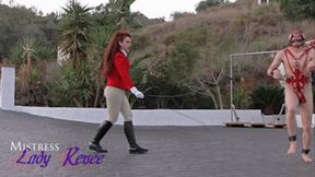 Mistress Lady Renee - ponyboy gets trained - wmv