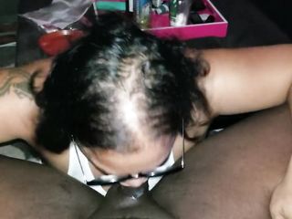 Throatasaurus Working on Hubby
