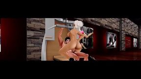 Lex Fucks a Young College Slut in Public Gym