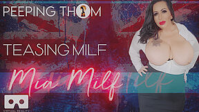 Mia Milf In Teasing And Touching - Big Tit Bbw Solo