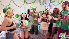 Saint Patricks Day Sex Party With Kali Roses