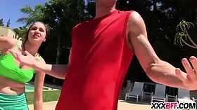 Yoga class get the dong