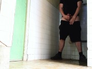 Extreme Risk Pissing and Cum in Public