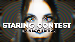 Staring Contest- Rainbow Edition