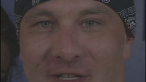 Hot brunette sucks dude's cock then takes it up the ass