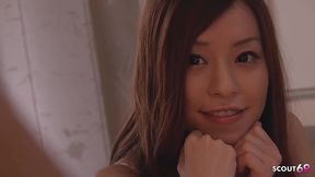 petite japanese teen get intense real orgasm at solo masturbation while uncensored jav casting