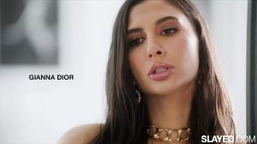 SLAYED Queenie &amp; Gianna scissor &amp; tongue fuck each other