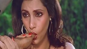 Sexy Indian Actress Dimple Kapadia's Throbbing Fingertip Orgasmic Delight, Cock&#x1F346; Teaser Supreme