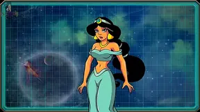 Hermione Seduces Princess Jasmine with Sensual ASMR Cock Play in Akaburs Fantasy World