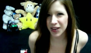 My rapacious pierced chick teases me smoking cigarette