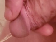 Morning piss half chub