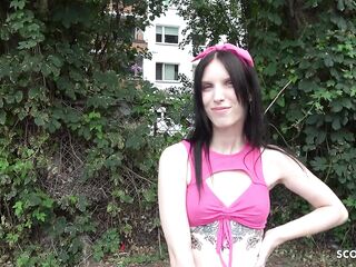 GERMAN SCOUT - Slender pale German College Hotty Runa Charm Pickup and Casting Screw