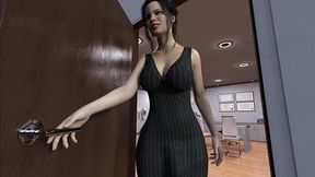 Teasing The Futa Doctor Kelly Inside Her Office