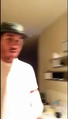Asian Tranny Swallows White Thug Cum 2