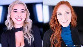 Chloe Surreal &amp; Amber Adams Audition