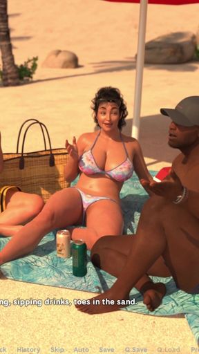 Exibitionist Wife by Wihte Foam - Stepmommy Gives a Helpimg Hand 3