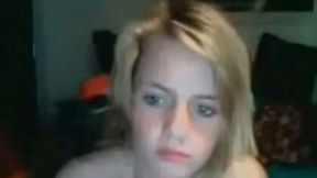 This is why this blonde nympho spends so much time in her room