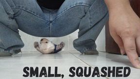 He was crushed in jeans