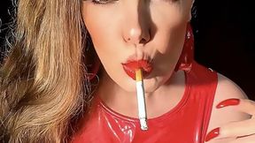 Darkside - Extreme Cough - Breathe in my smoke and feel my breath - Puffs in your face - Audible Inhales and exhales - Close-up