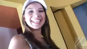 18 Year Old Argentine Beauty Lara Sucks and Fucks Hard