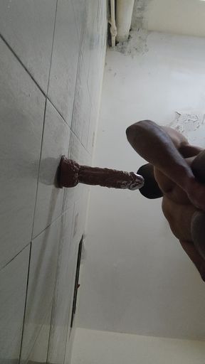 Slave training double for double penetration