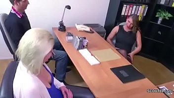 Female Casting Agent Fuck with German Hot Couple