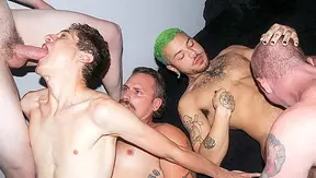 Jay Tee Malakai Takes Multiple Cocks in Steaming Gay Gangbang – Hot Homo Action