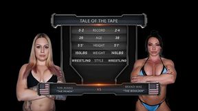 tori avano vs brandi mae female wrestling