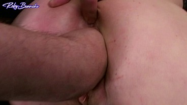 Transcumz - He sticks a whole hand in her pussy and fucks her ass