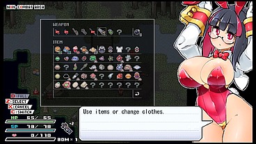 Rignetta's Adventure [ Monsters Hentai Game ] Ep.17 cute goth girl in red bikini legs spread open and creampied