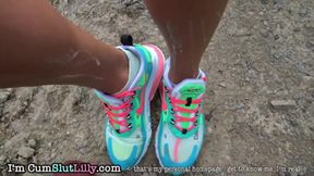 ”Cum On My Sneakers Collection Cumshot Cumpilation 1”