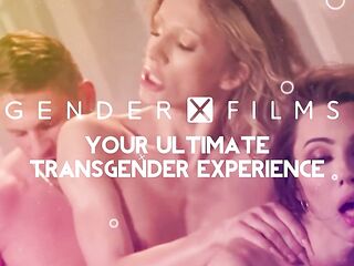 Large Bootied Trans Honey Spitorasted By Large Cocked Trans Sweethearts - GenderXFilms