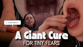 A Giant Cure for Tiny Fears - your size dysmorphia twists every inch of your world into fear, but she's here to show you that some anxieties are meant to be consumed