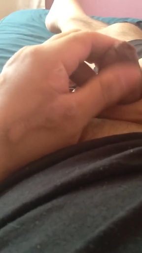 Handsome man shows off his beautiful penis   Clip 1