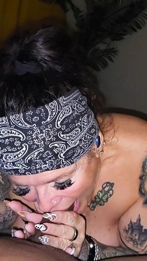 Lucky Gurl Hollee Huntress Sidequest - Hotwife Gives the Best POV Blowjob