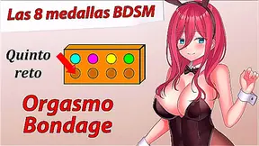 Hentai JOI Domme Claims Her Prize with Fiery Bondage Pleasure