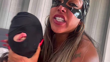 A TRANS COMEU O CU DA NINFETA MASCARADA - ALICE LINS E AYLLA GATINA