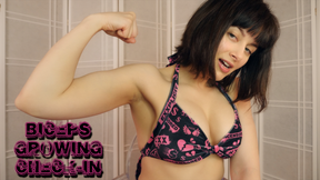 BICEPS GROWING CHECK-IN