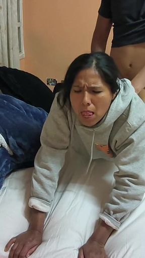 My Neighbor Comes in Secret From Her Husband and Has Sex with Me All Night