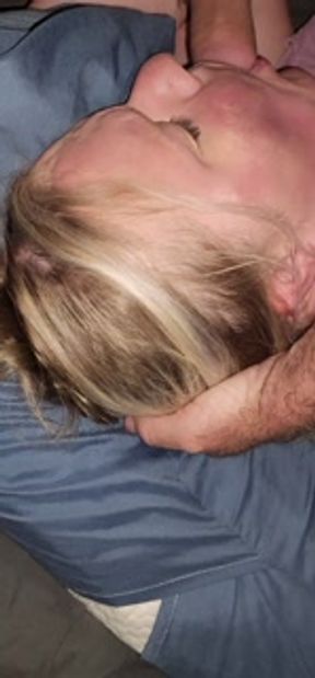 Wasn't expecting to be woke up by a cock in my mouth