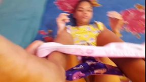 Amateur stepmom prepares for school with a dirty anal filling