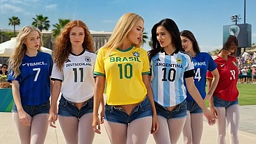 The BEST #10 ( SLUTTY GIRLS + MANY BBC AFRICANS at the "2026 World Cup" ) Today only $2.99 This the TV doesn't show, sex interracial HARD (help!) [AI Generated]