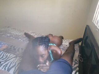 Casually Suck My Ex Overweight Ebony Knob Whilst My Spouse is At Work