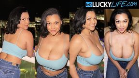 Mr Lucky Life featuring Ashlyn Peaks's vertical sex