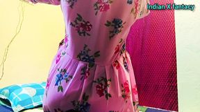Indian hot hindi girl hard fucking in doggy style