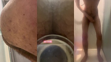 Twink rides dildo and explodes cum everywhere!